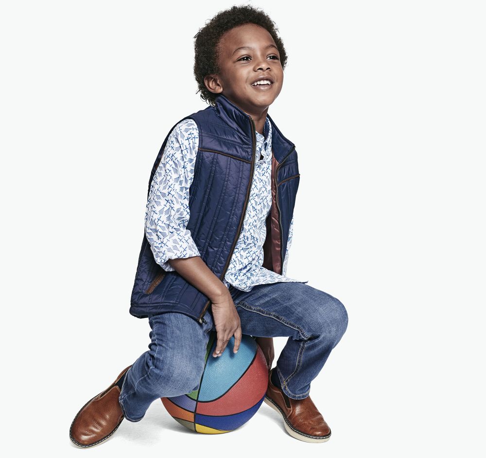 Boys Quilted Vest