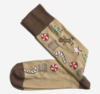 Gingerbread Cookies Socks