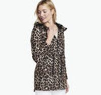 Animal-Print Soft Shell Jacket