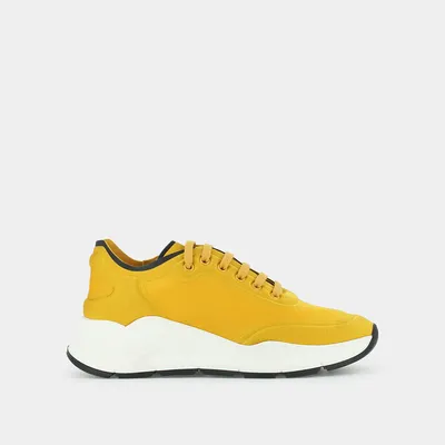 Sneakers with chunky soles