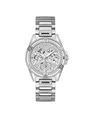 RELOJ GUESS QUEEN DAMA PLATA