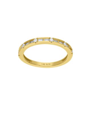 Churumbela de Oro Amarillo 14K con 24Pts de Diamante