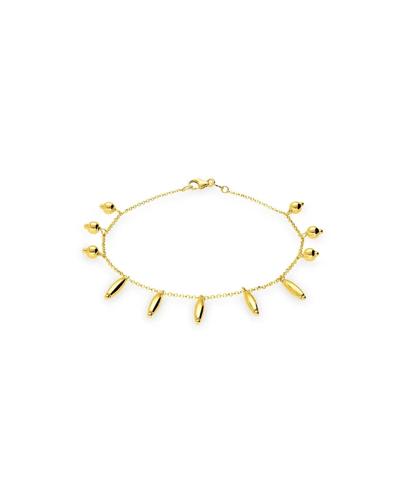 Pulsera De Oro Amarillo 14K (19 Cm)