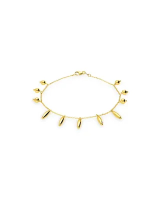 Pulsera De Oro Amarillo 14K (19 Cm)