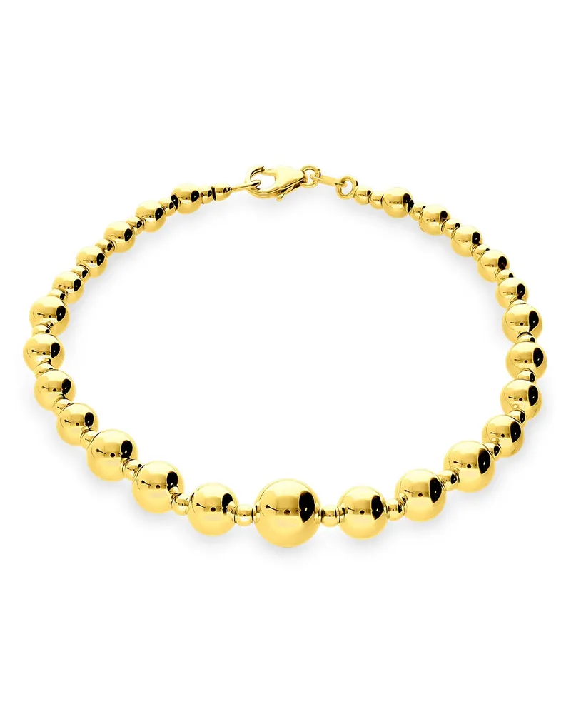 Pulsera De Oro Amarillo 14K (19 Cm)