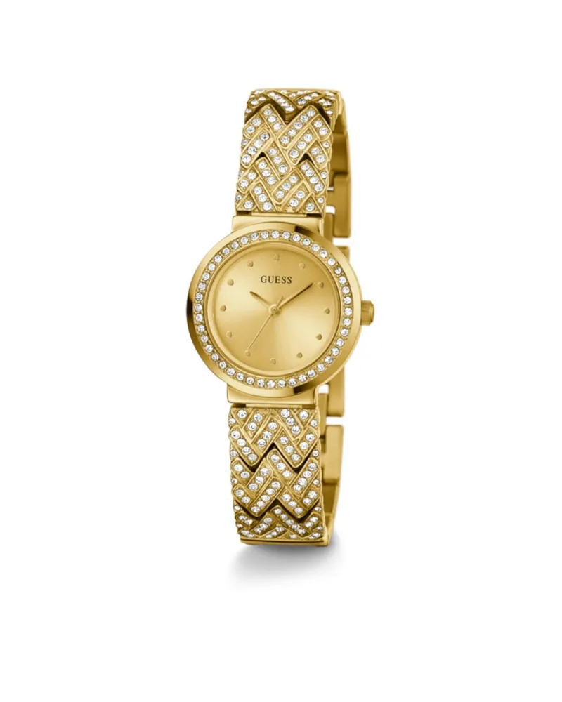 RELOJ GUESS TREASURE DAMA DORADO