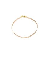 Pulsera de Oro Florentino 14K 18.5Cm Cal 22