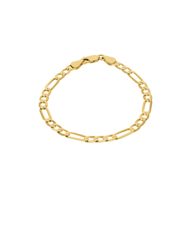 Pulsera de Oro Amarillo 14K 18.5Cm Cal 120