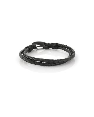 Pulsera De Acero En Color Negro Para Caballero