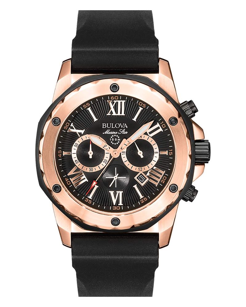 Reloj Bulova Marine Star Bronce y Negro para Caballero