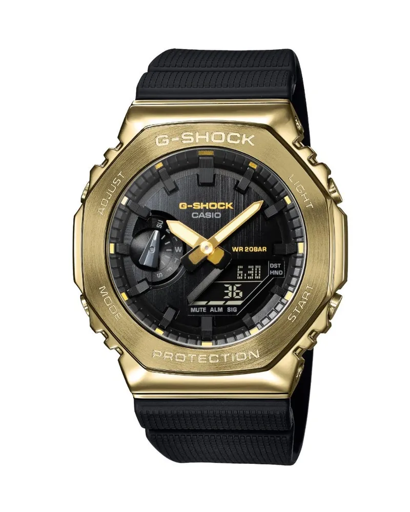 Reloj digital Casio dorado - PULL&BEAR