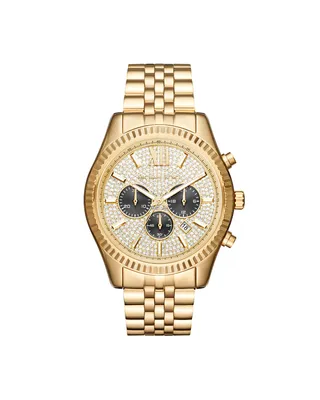 Reloj Michael Kors Mens Tradicional para Caballero Dorado