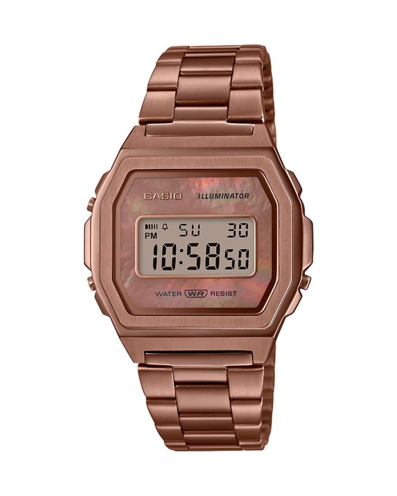 Casio Reloj para Mujer Vintage Casual, Oro rosa - El Palacio de Hierro