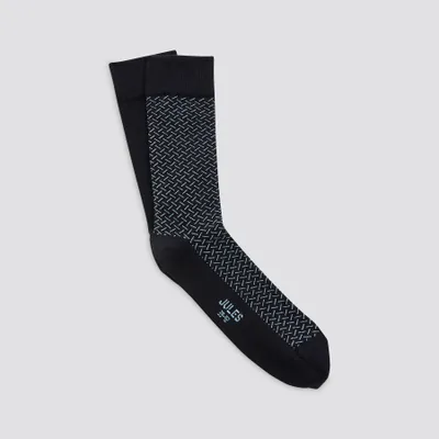 Lot de 2 paires chaussettes micro motif fil d'E