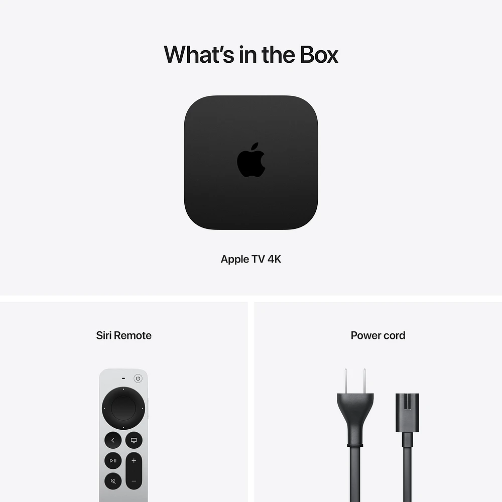 Apple TV 4K Wi‑Fi with 64GB storage