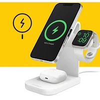 Otterbox Wireless 15W 3 in 1 Charging Station with MagSafe - White