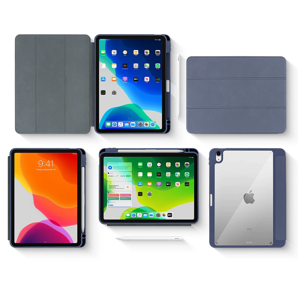 Logiix Cabrio iPad Folio for iPad 10.2 (7th, 8th, & 9th Gen) - Navy