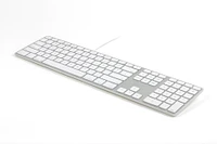 Matias USB Wired Aluminum Keyboard for Mac - Silver