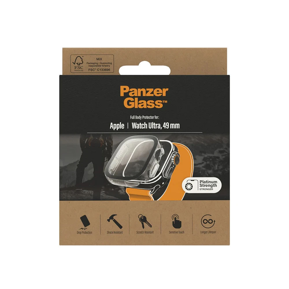 PanzerGlass Full Body Case for Apple Watch Ultra - Clear