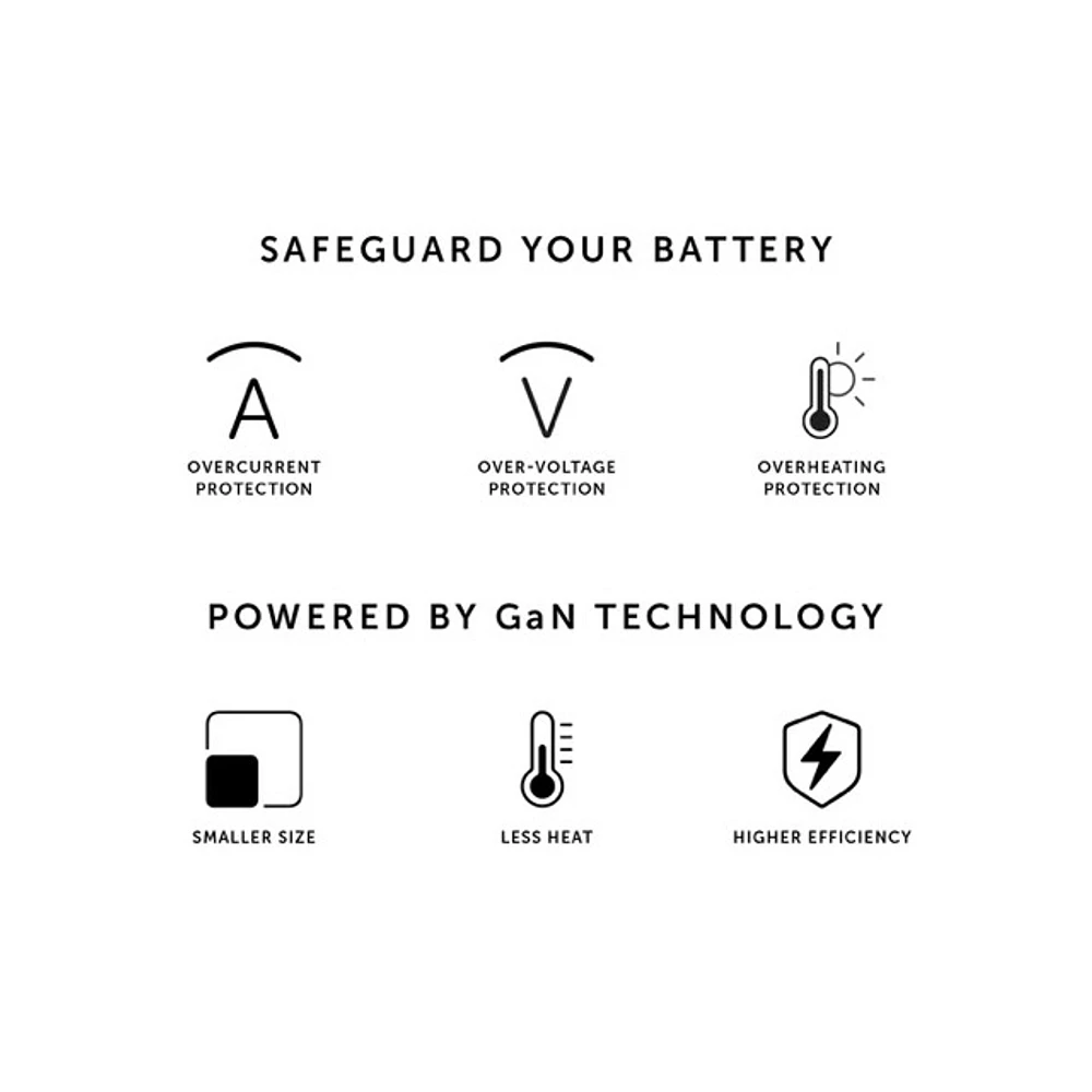 Native Union Fast GAN Charger - 67W with International Adapters