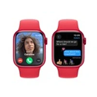 Apple Watch Series 9 (PRODUCT)RED Aluminium Case with (PRODUCT)RED Sport Band