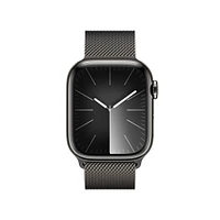 Apple Watch Series 9 Graphite Stainless Steel Case with Graphite Milanese Loop