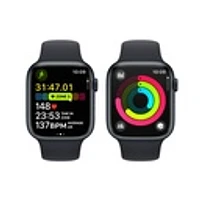 Apple Watch Series 9 Midnight Aluminium Case with Midnight Sport Band