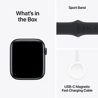 Apple Watch SE (2023) Midnight Aluminium Case with Sport Band