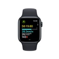 Apple Watch SE (2023) Midnight Aluminium Case with Sport Band