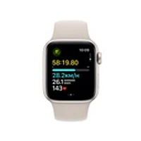 Apple Watch SE (2023) Starlight Aluminium Case with Sport Band