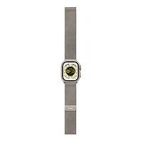 LAUT 42/44/45/49mm Steel Loop for Apple Watch Ultra - Titanium