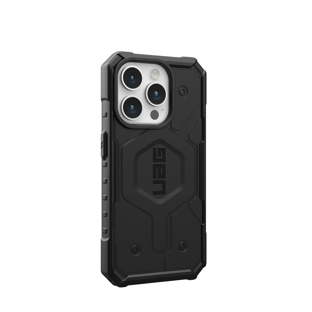 UAG Pathfinder Case with MagSafe for iPhone 15 Pro - Solid Black