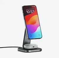 Satechi 2-in-1 Foldable Qi2 Wireless Charging Stand