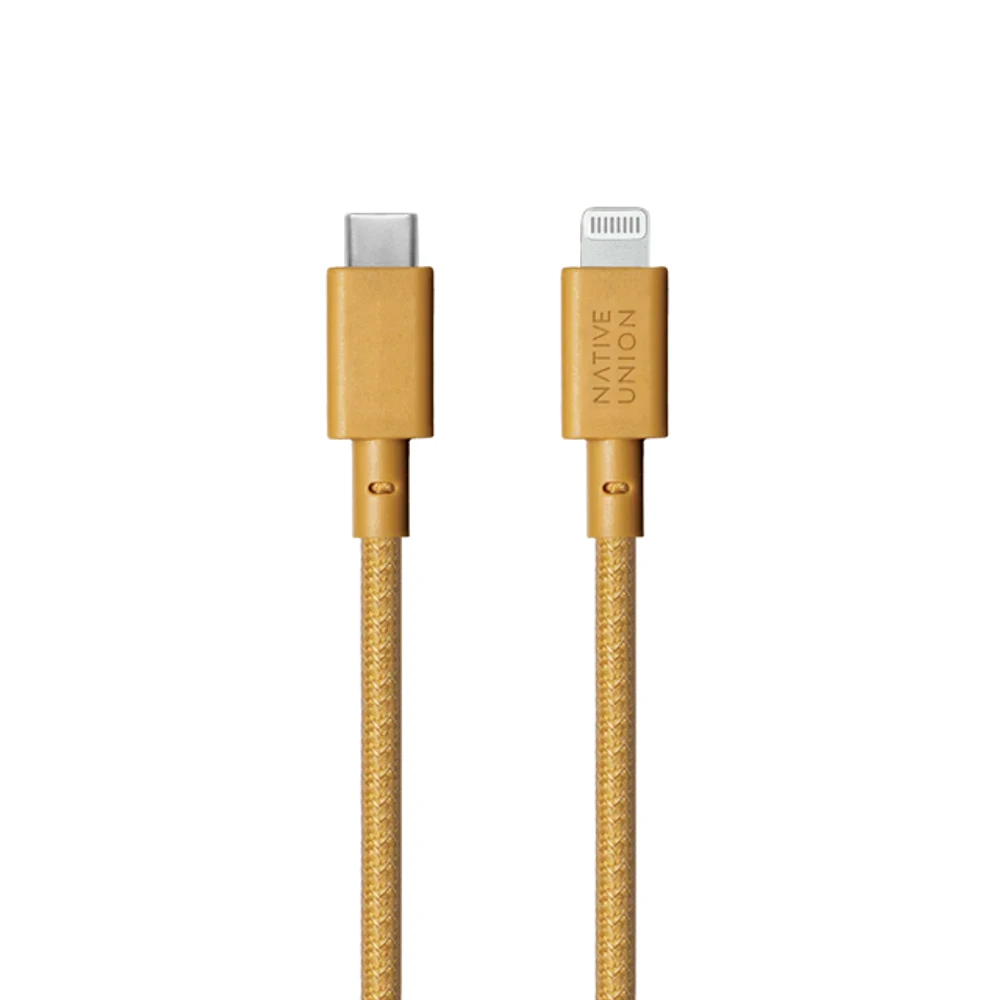 Native Union 3M Belt USB-C to Lightning Charging Cable - Kraft