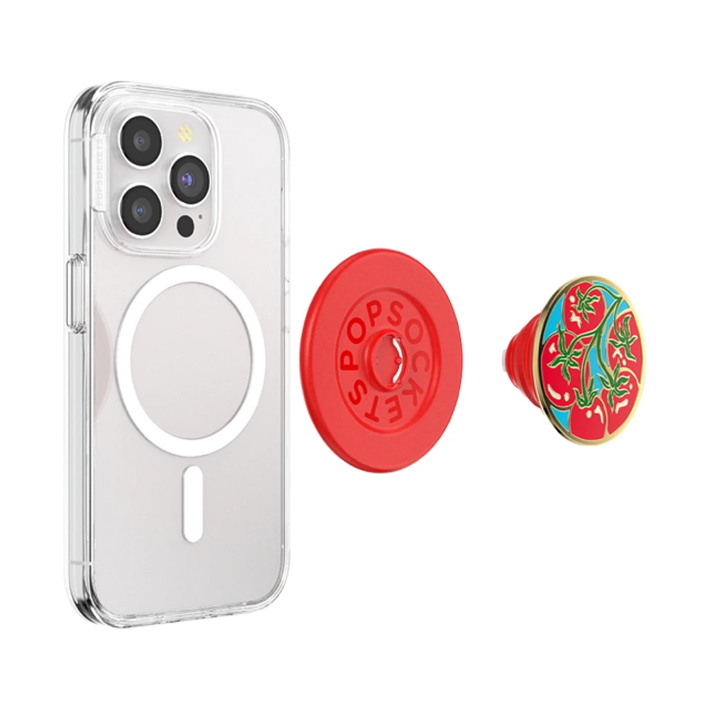 PopSockets PopGrip with MagSafe - Tomato Rosso