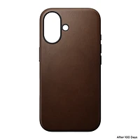 Nomad Modern Leather Case with MagSafe for iPhone 16