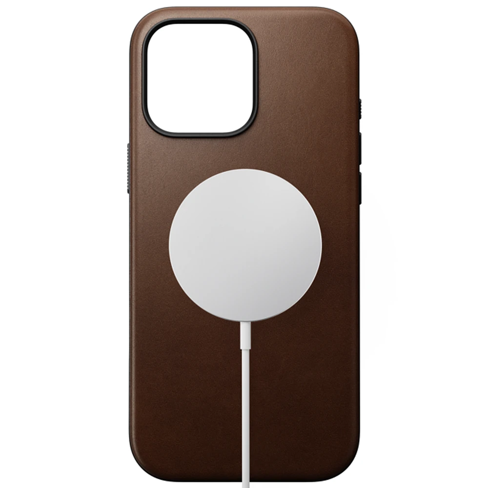 Nomad Modern Leather Case with MagSafe for iPhone 16 Pro Max