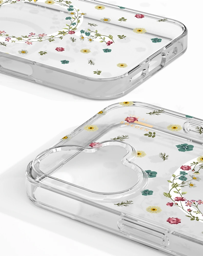 Ideal of Sweden Clear Case with MagSafe for iPhone 16 Plus - Petite Floral