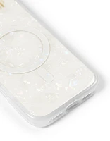 Ideal of Sweden Pearl Case with MagSafe for iPhone 16 - White