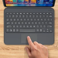 ZAGG Pro Keys Touch Keyboard Case for iPad 10.2-inch 7th, 8th & 9th Gen  - Charcoal