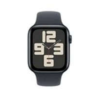 Apple Watch SE (2024) Midnight Aluminium Case with Sport Band