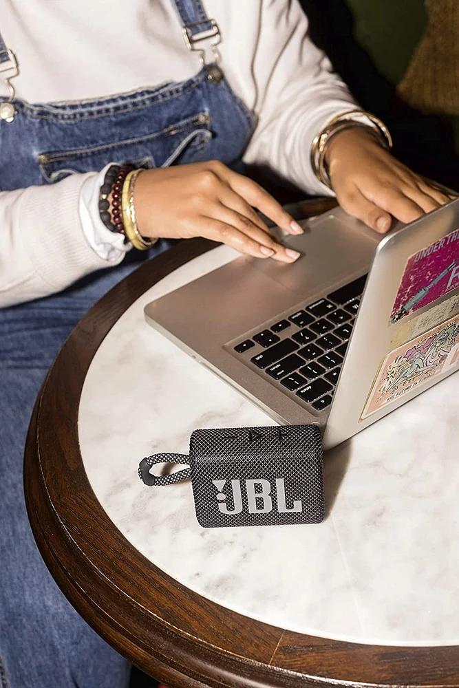 JBL Go 3 Bluetooth Speaker - Grey