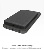 Mophie Snap+ juice pack mini 5k for MagSafe - Black