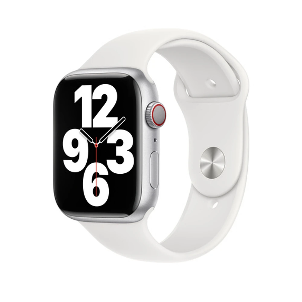 Apple 42/44/45mm White Sport Band