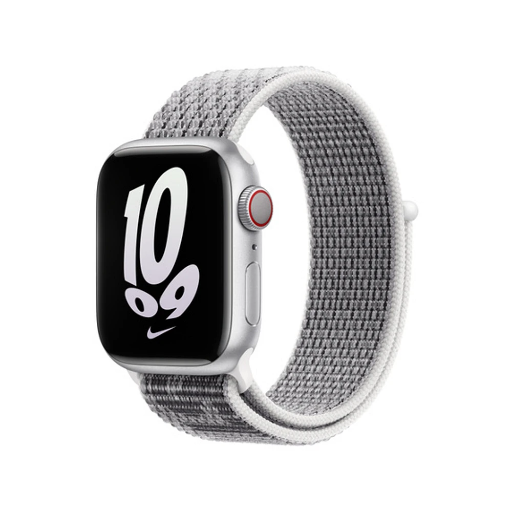 Apple 38/40/41mm Summit White/Black Nike Sport Loop