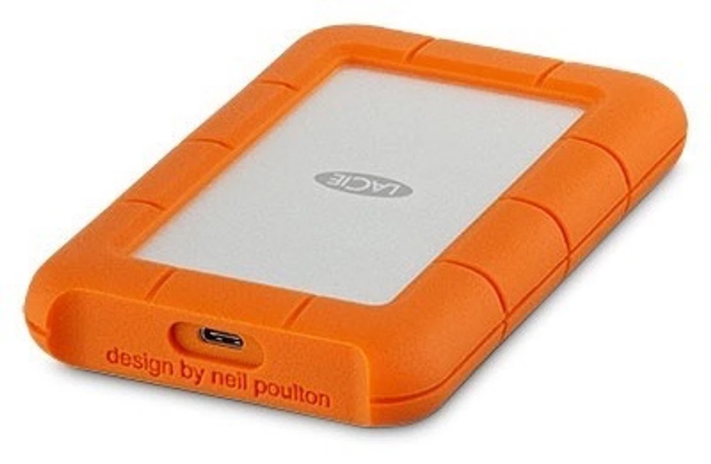 LaCie 2TB Rugged Mobile Drive USB-C / USB 3.0