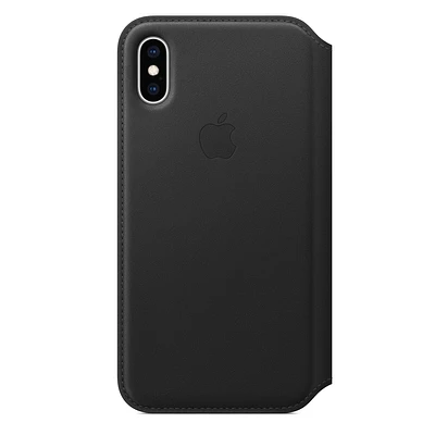 Apple iPhone XS Leather Folio