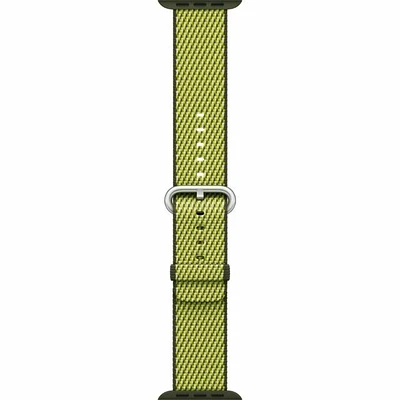 Apple Watch 38/40/41mm Dark Olive Woven Nylon Band (Demo)