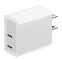 jump+ PD 45W Dual USB-C GaN Power Adapter