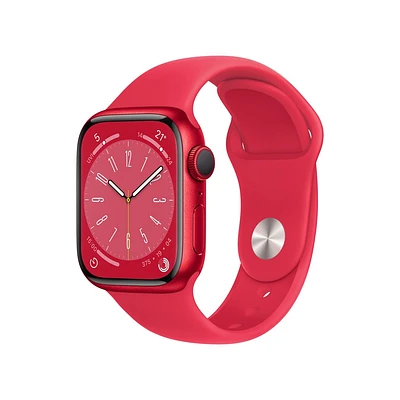 Apple Watch Series 8  (PRODUCT)RED Aluminium Case with Sport Band